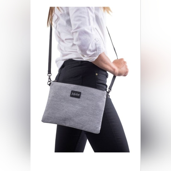 Jujube Core Convertible Diaper Bag Bundle - Glacier Gray - Picture 8 of 10